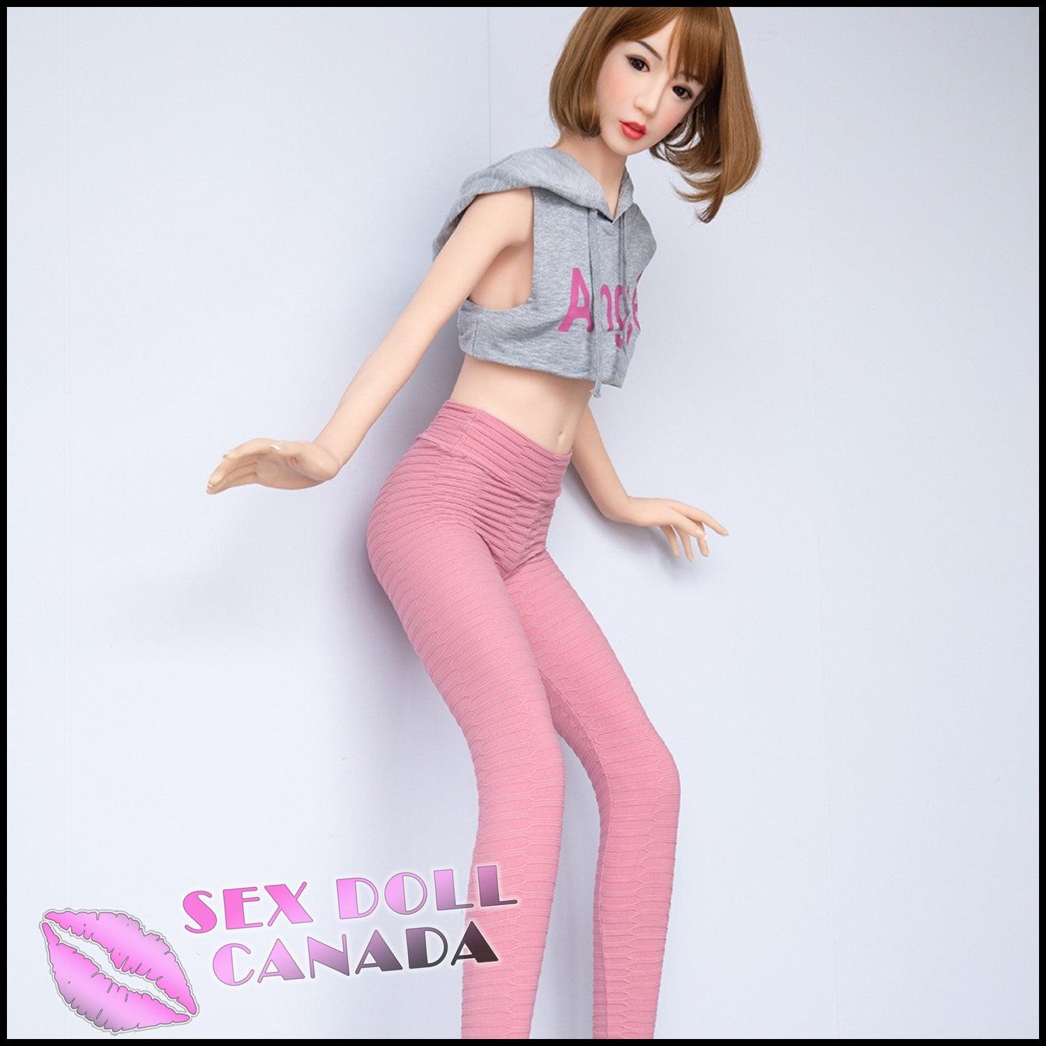 Jarliet Realistic Sex Doll Asian Japanese Chinese Brunette Hair Small Tits Boobs