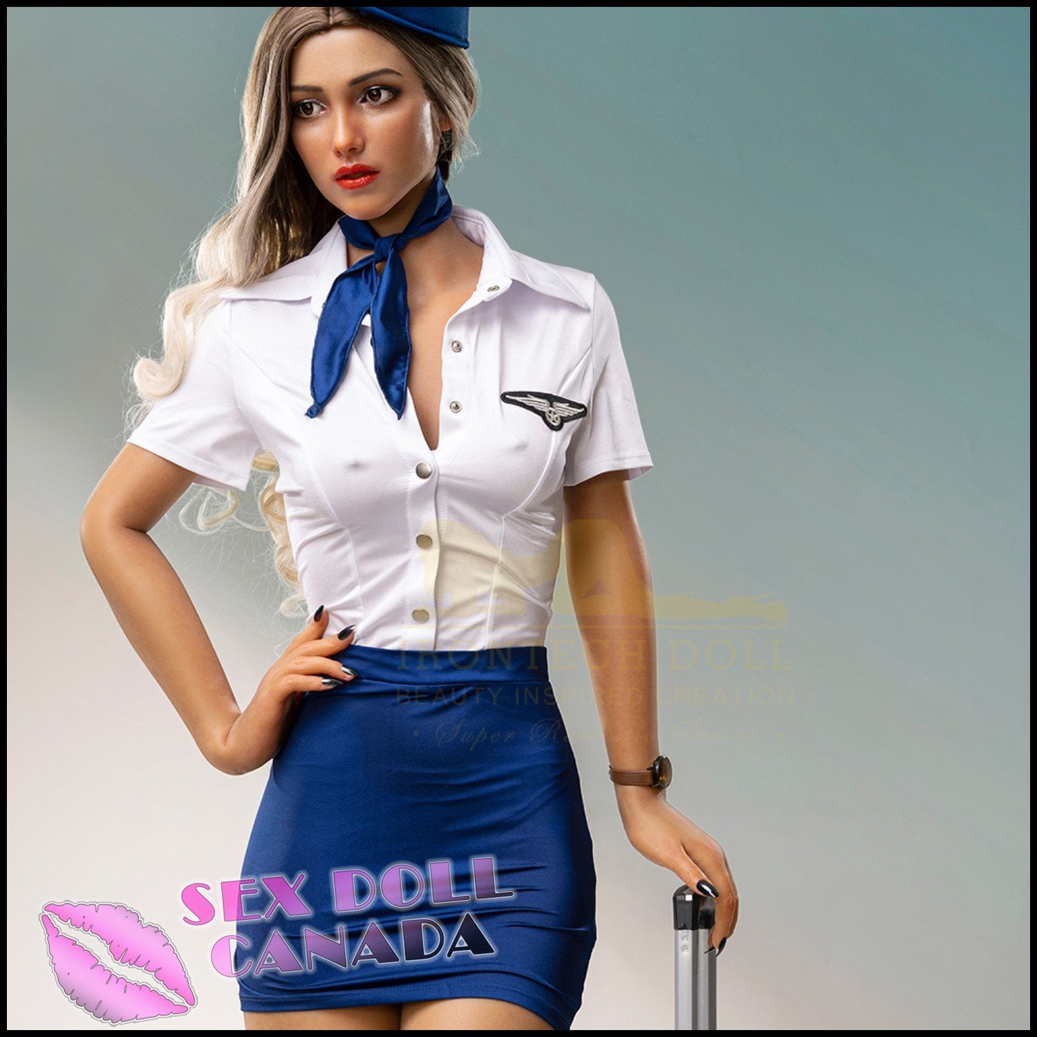 IRONTECH Realistic Sex Doll Tall Long Legs Big Tits Breasts Curvy Full Body