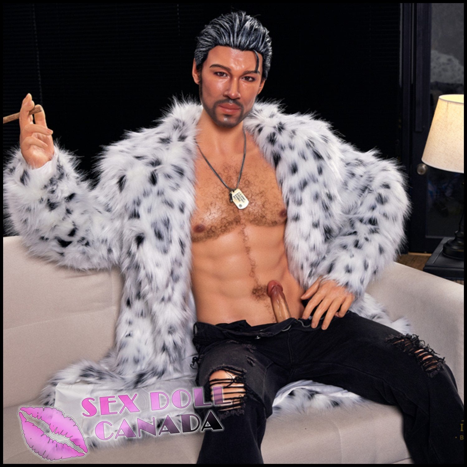 IRONTECH Realistic Sex Doll Big Tits Breasts Male,Gay Western American