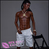IRONTECH Realistic Sex Doll Tall Long Legs Male,Gay Black Hair