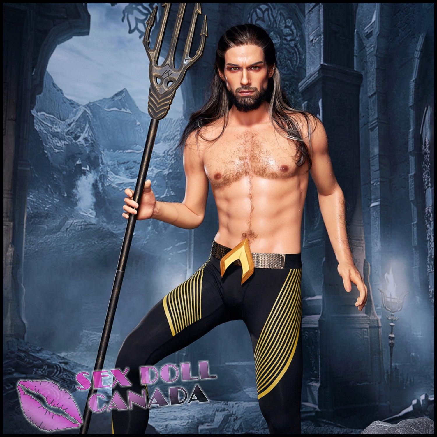 IRONTECH Realistic Sex Doll Brunette Hair Western American Big Tits Breasts