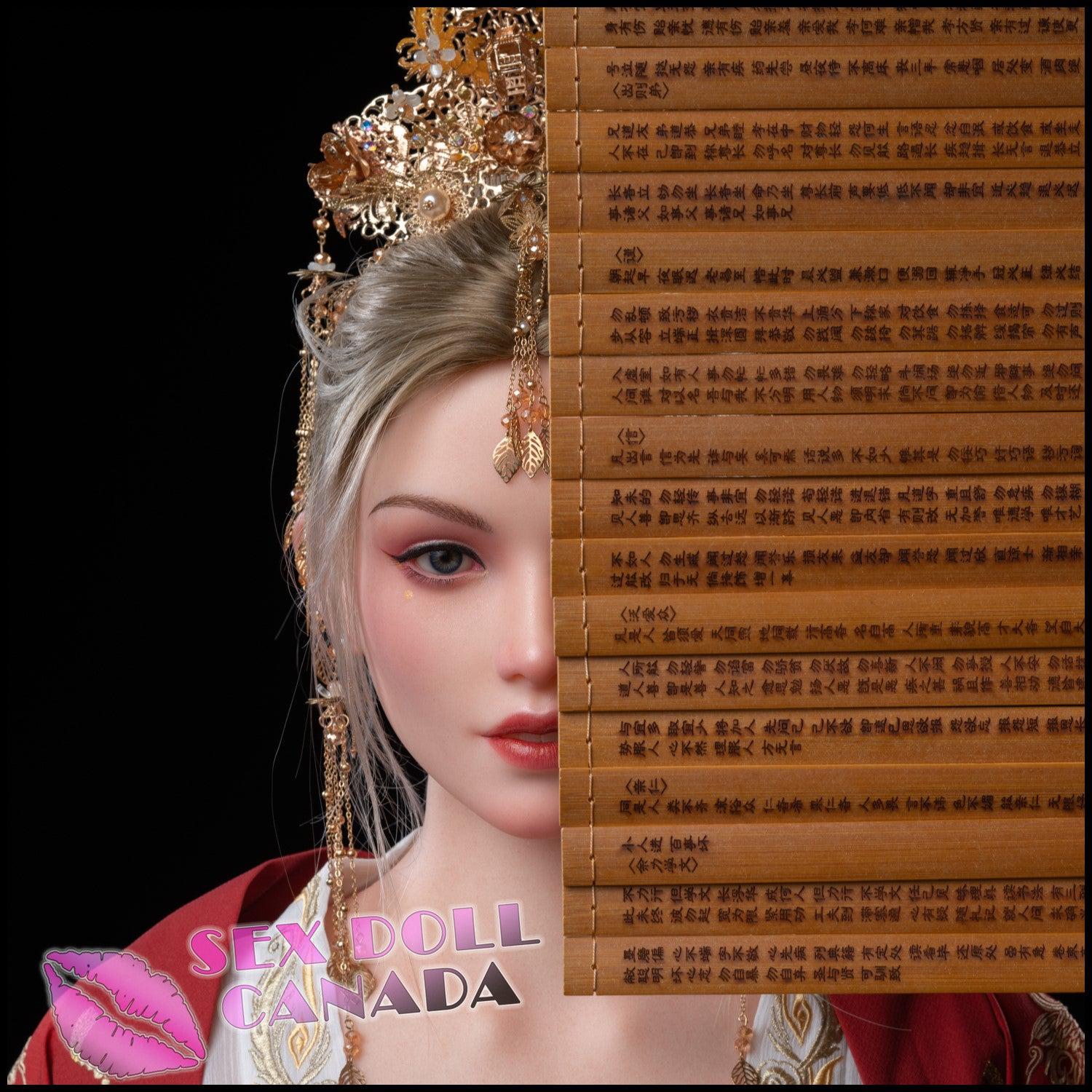 Zelex Realistic Sex Doll Tall Long Legs Blonde Hair Big Tits Breasts