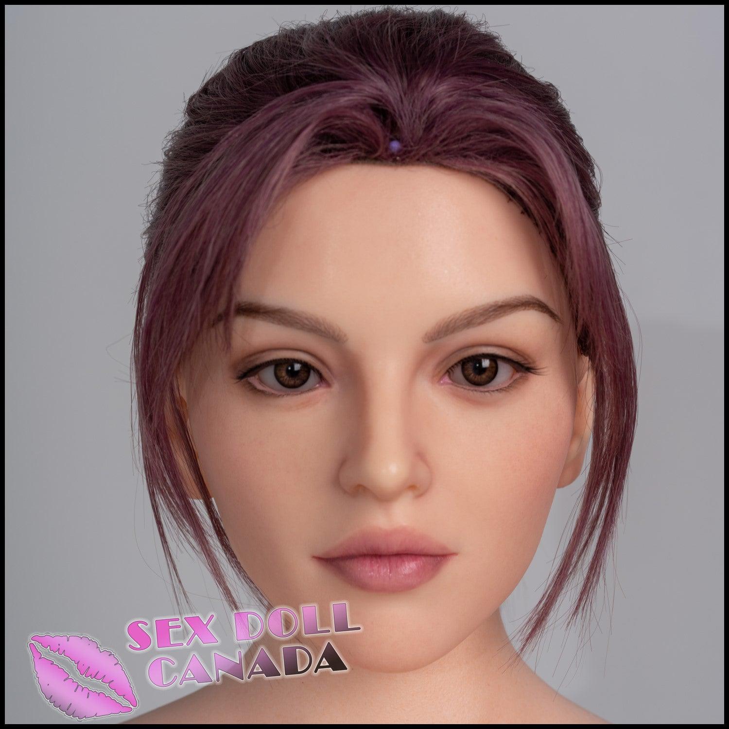 Zelex Realistic Sex Doll Western American Pink Purple Hair Big Tits Breasts
