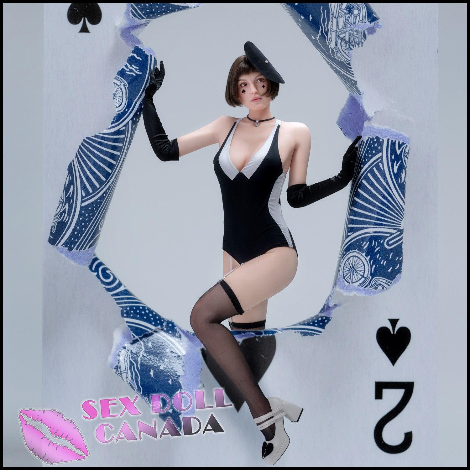 Zelex Realistic Sex Doll Western American Black Hair Tall Long Legs