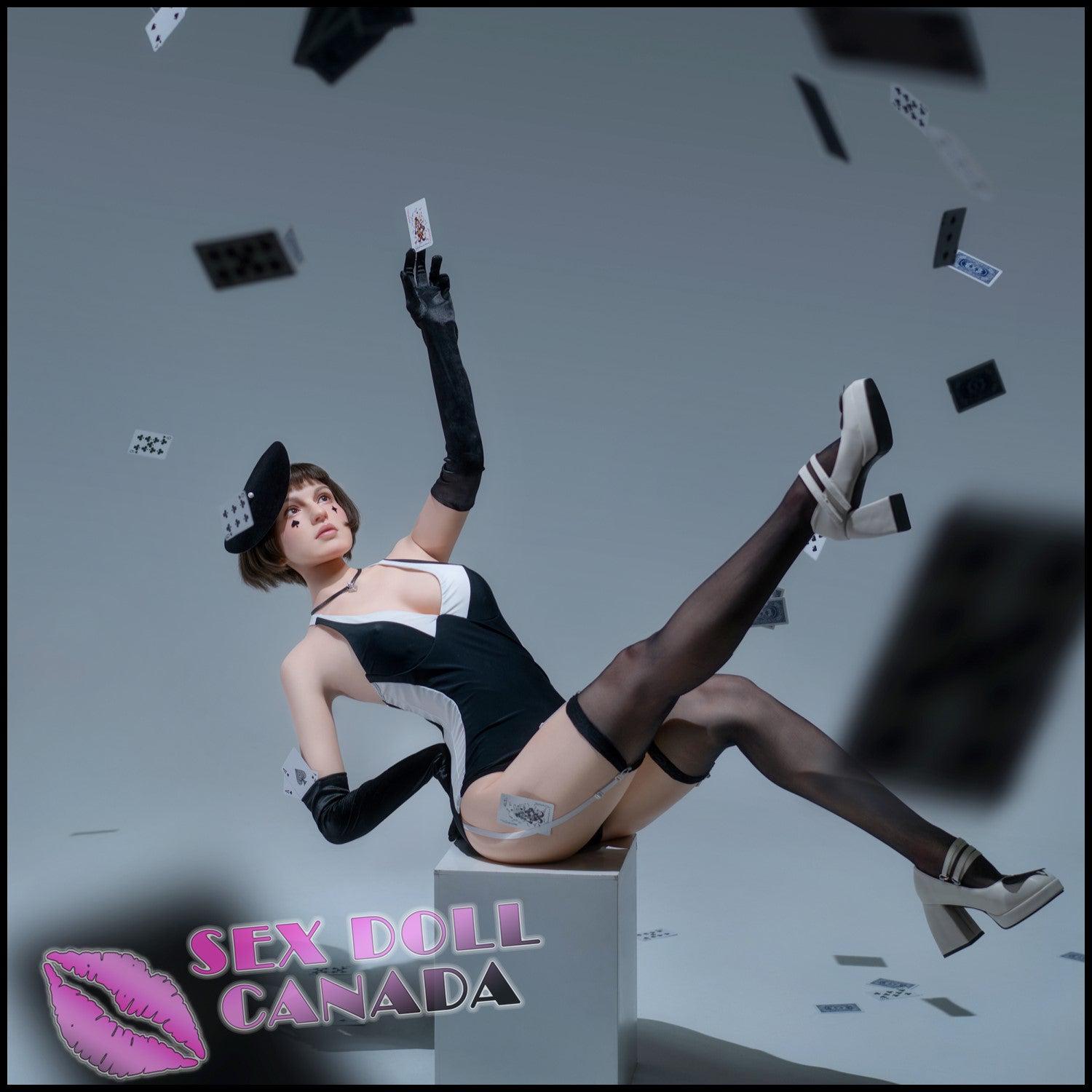 Zelex Realistic Sex Doll Western American Tall Long Legs Black Hair