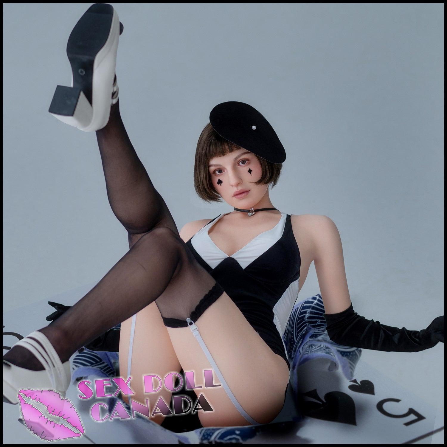 Zelex Realistic Sex Doll Tall Long Legs Black Hair Western American