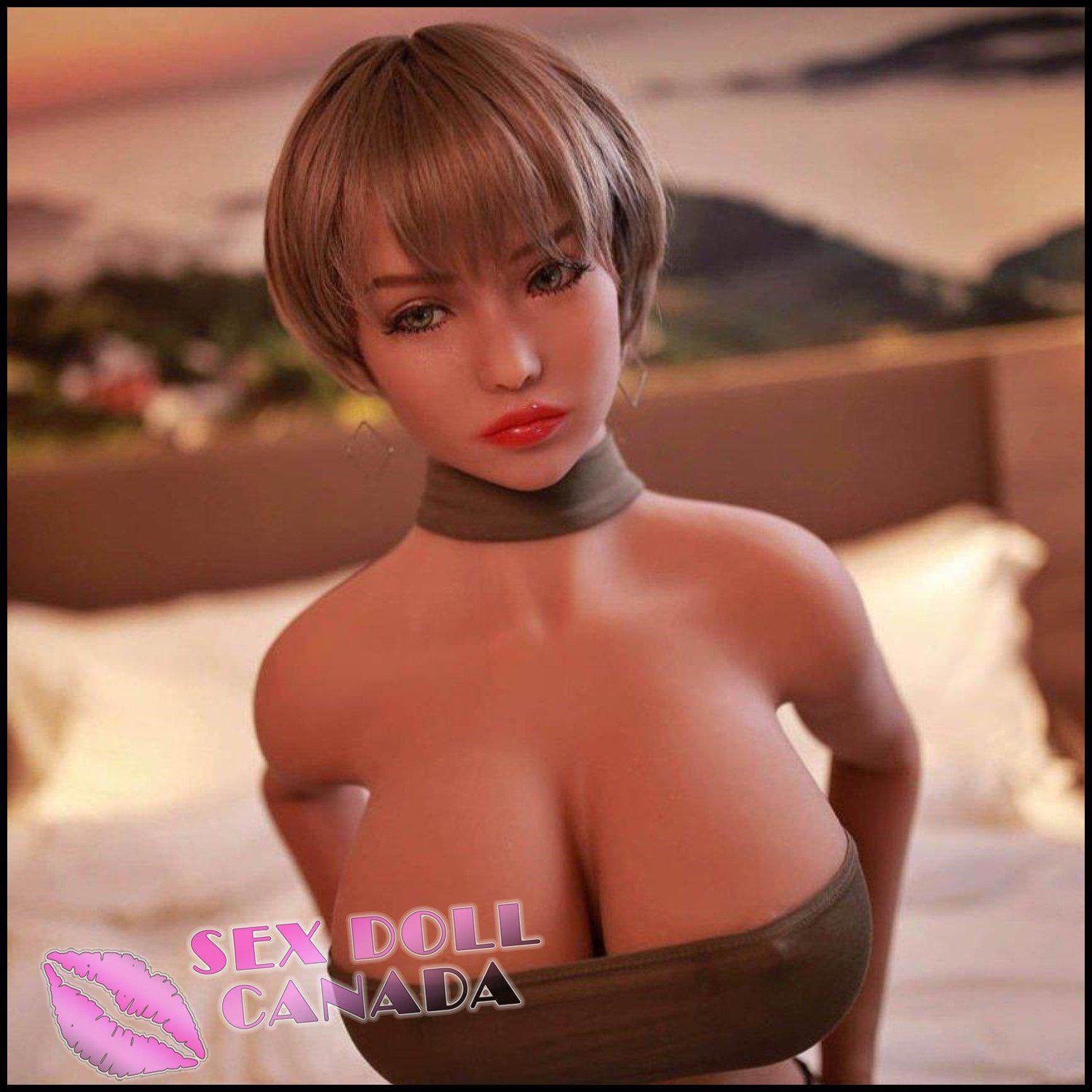 AS Realistic Sex Doll Blonde Hair Tall Long Legs Curvy Full Body