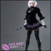 Game Lady Realistic Sex Doll Huge Tits Boobs Elf Fantasy Cosplay Gray Silver White Hair