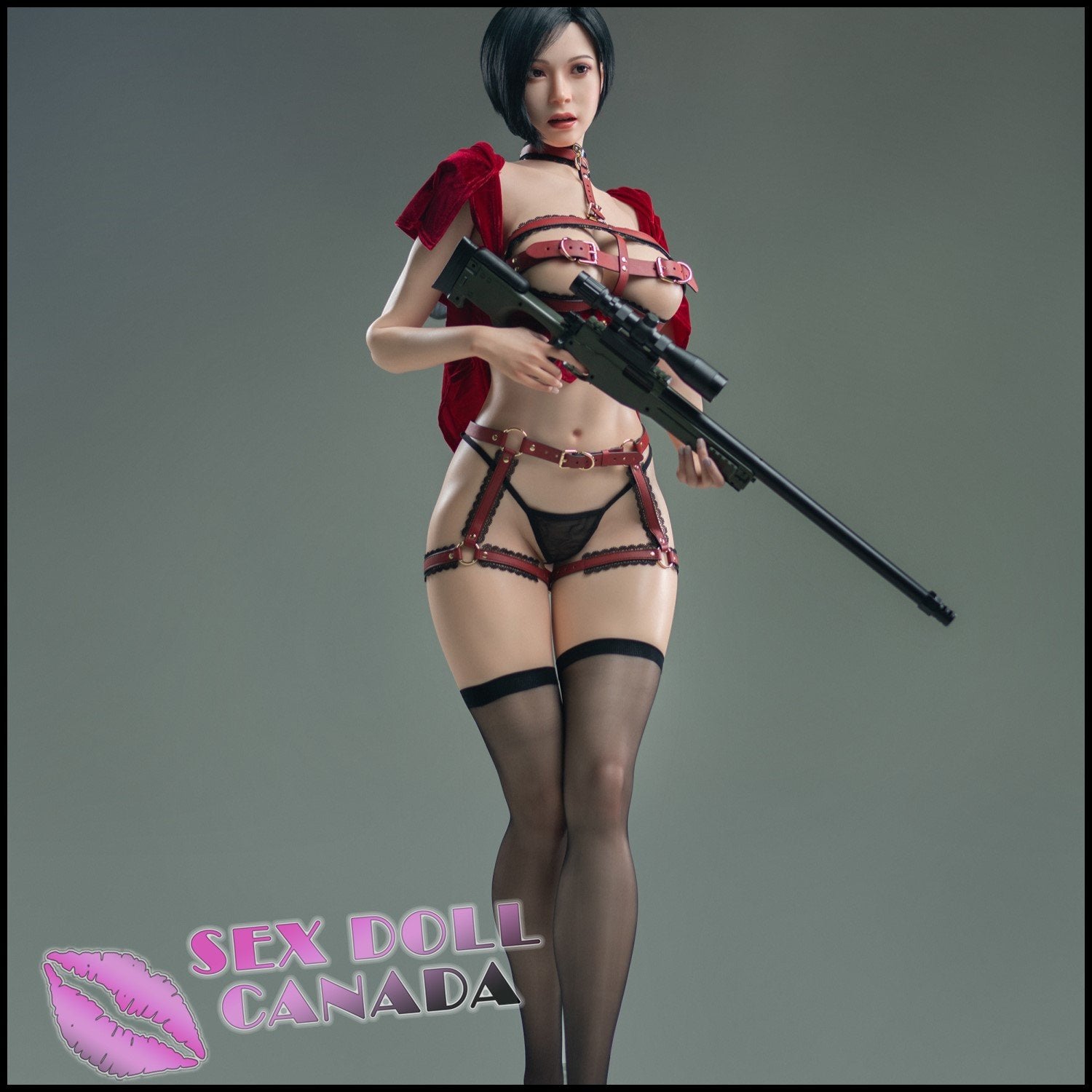 Game Lady Realistic Sex Doll Elf Fantasy Cosplay Tall Long Legs Curvy Full Body
