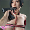 Game Lady Realistic Sex Doll Black Hair Elf Fantasy Cosplay Huge Tits Boobs