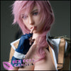 Game Lady Realistic Sex Doll Huge Tits Boobs Pink Purple Hair Tall Long Legs
