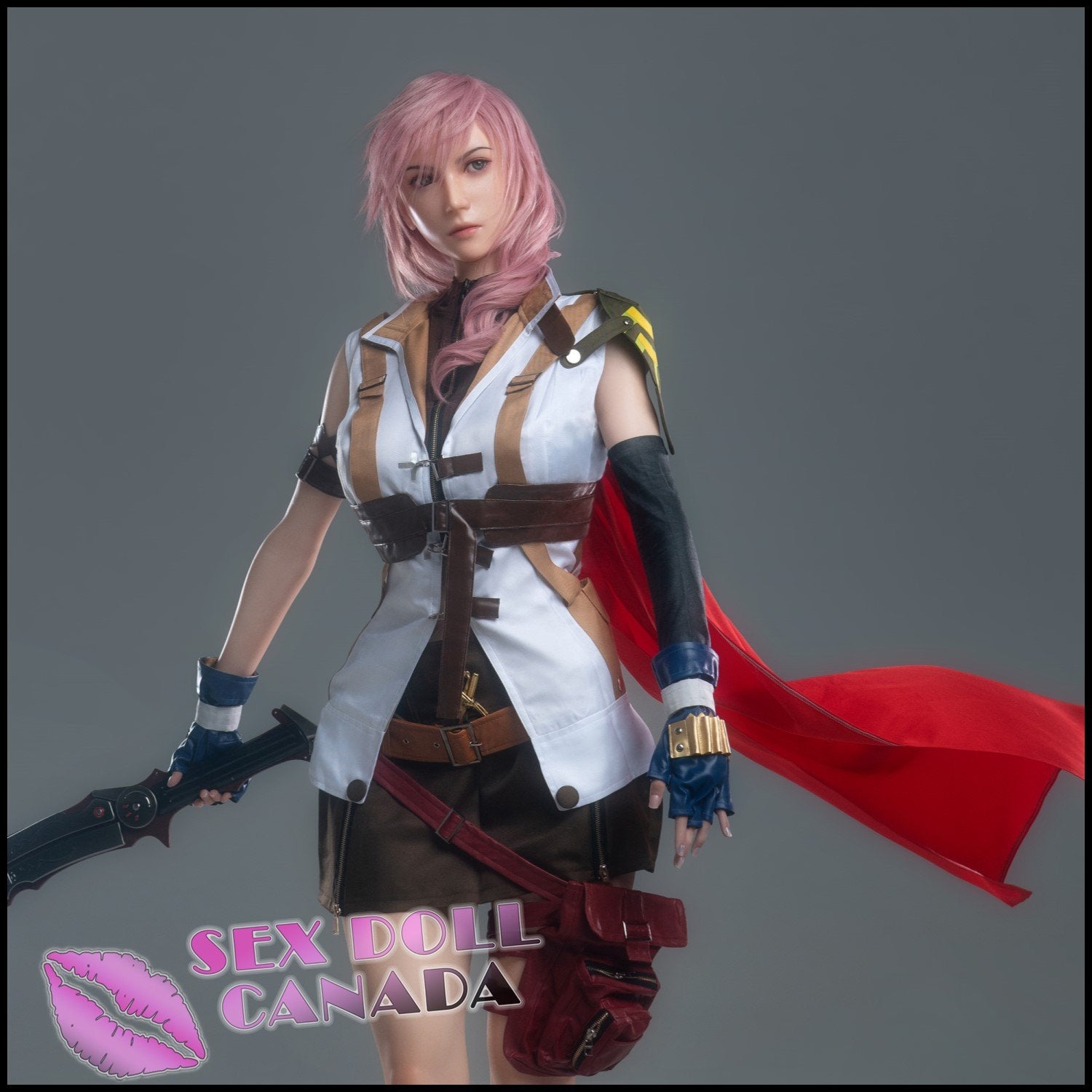 Game Lady Realistic Sex Doll Asian Japanese Chinese Curvy Full Body Huge Tits Boobs