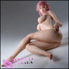 Game Lady Realistic Sex Doll Huge Tits Boobs Pink Purple Hair Tall Long Legs