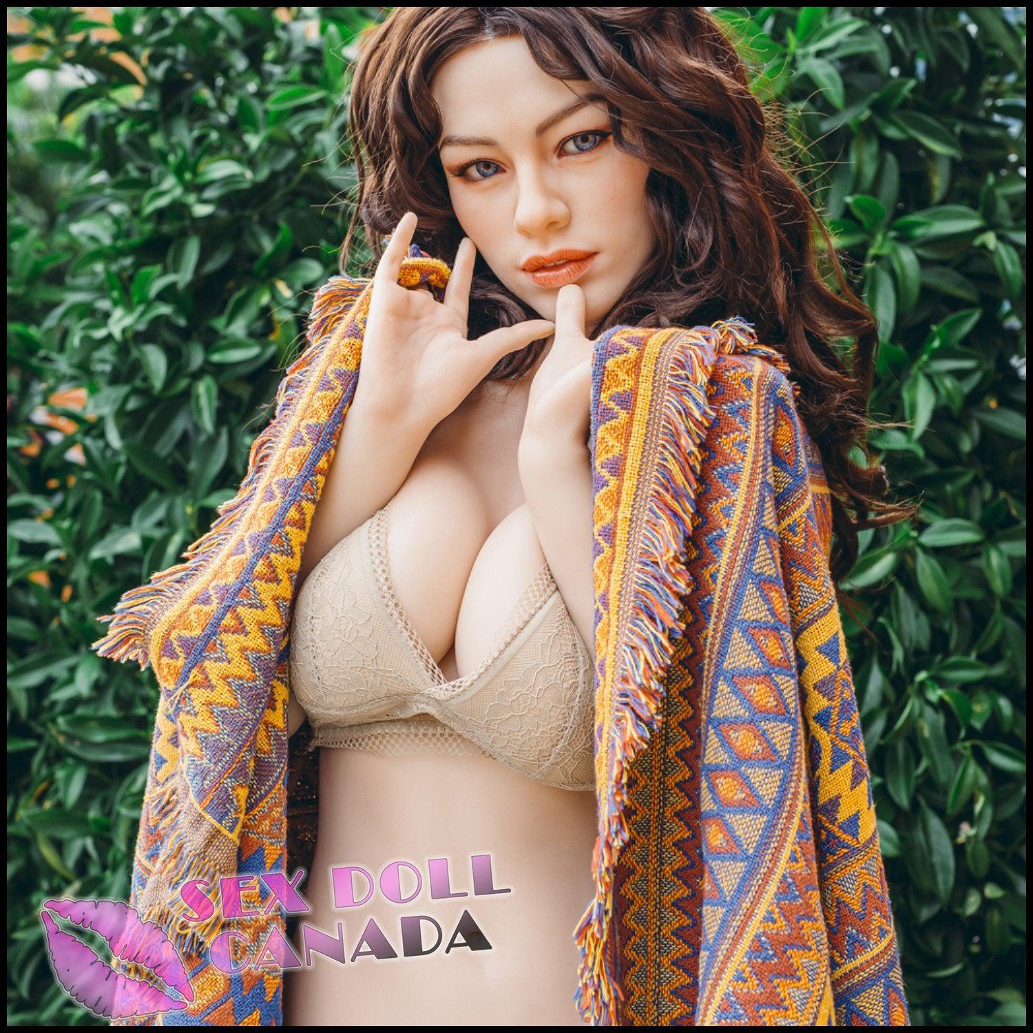 Starpery Realistic Sex Doll Brunette Hair Curvy Full Body Western American