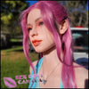Starpery Realistic Sex Doll Pink Purple Hair Western American Tall Long Legs
