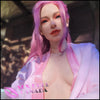 Starpery Realistic Sex Doll Small Tits Boobs Pink Purple Hair Western American