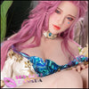 Starpery Realistic Sex Doll Curvy Full Body Tall Long Legs Pink Purple Hair