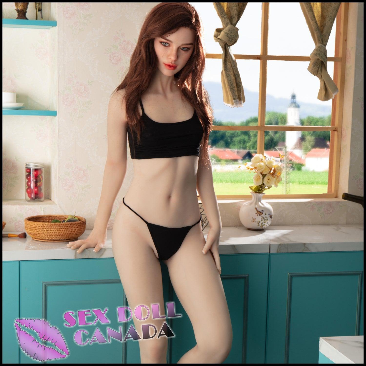 Starpery Realistic Sex Doll Red Head Tall Long Legs Small Tits Boobs