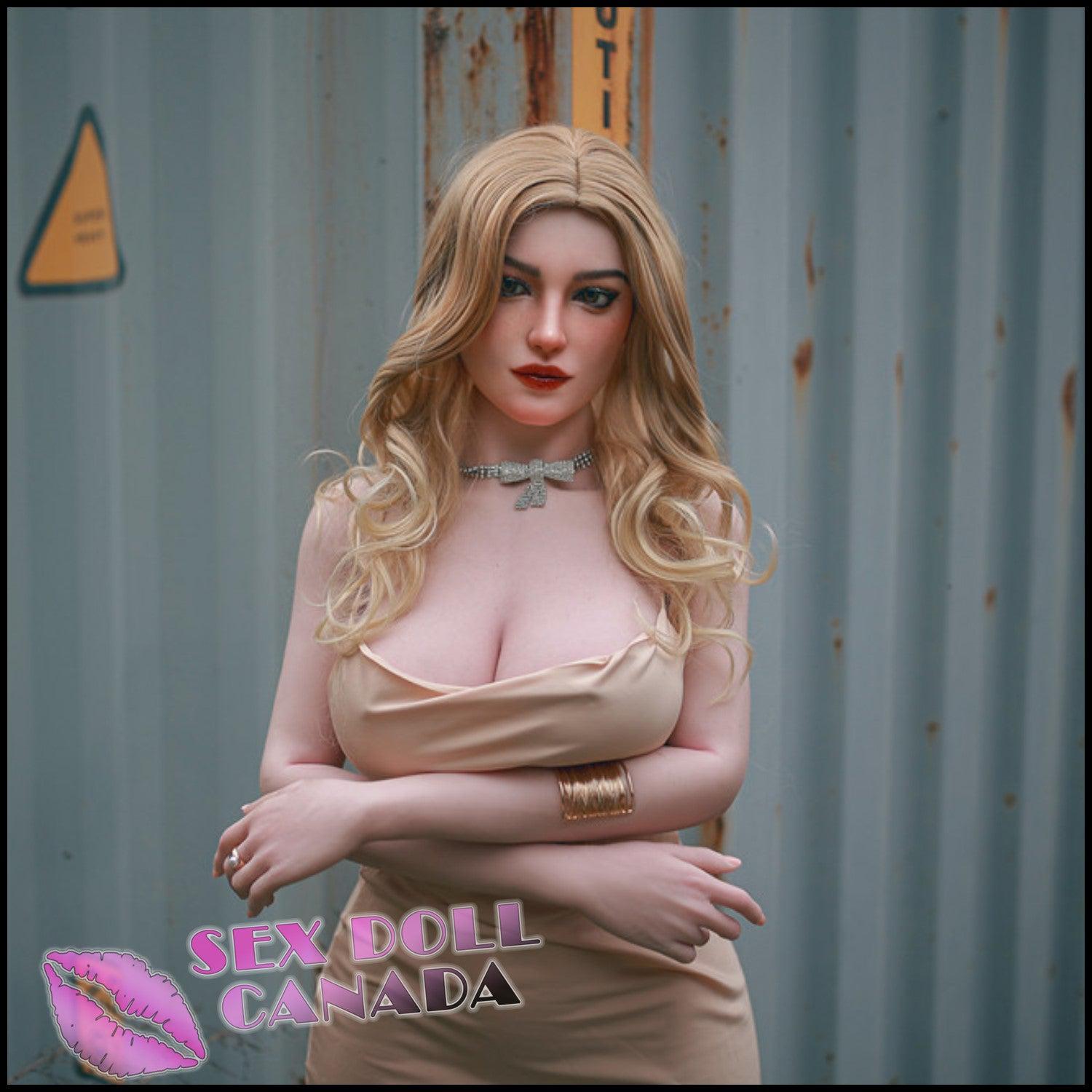 JY Realistic Sex Doll Huge Tits Boobs Blonde Hair Tall Long Legs