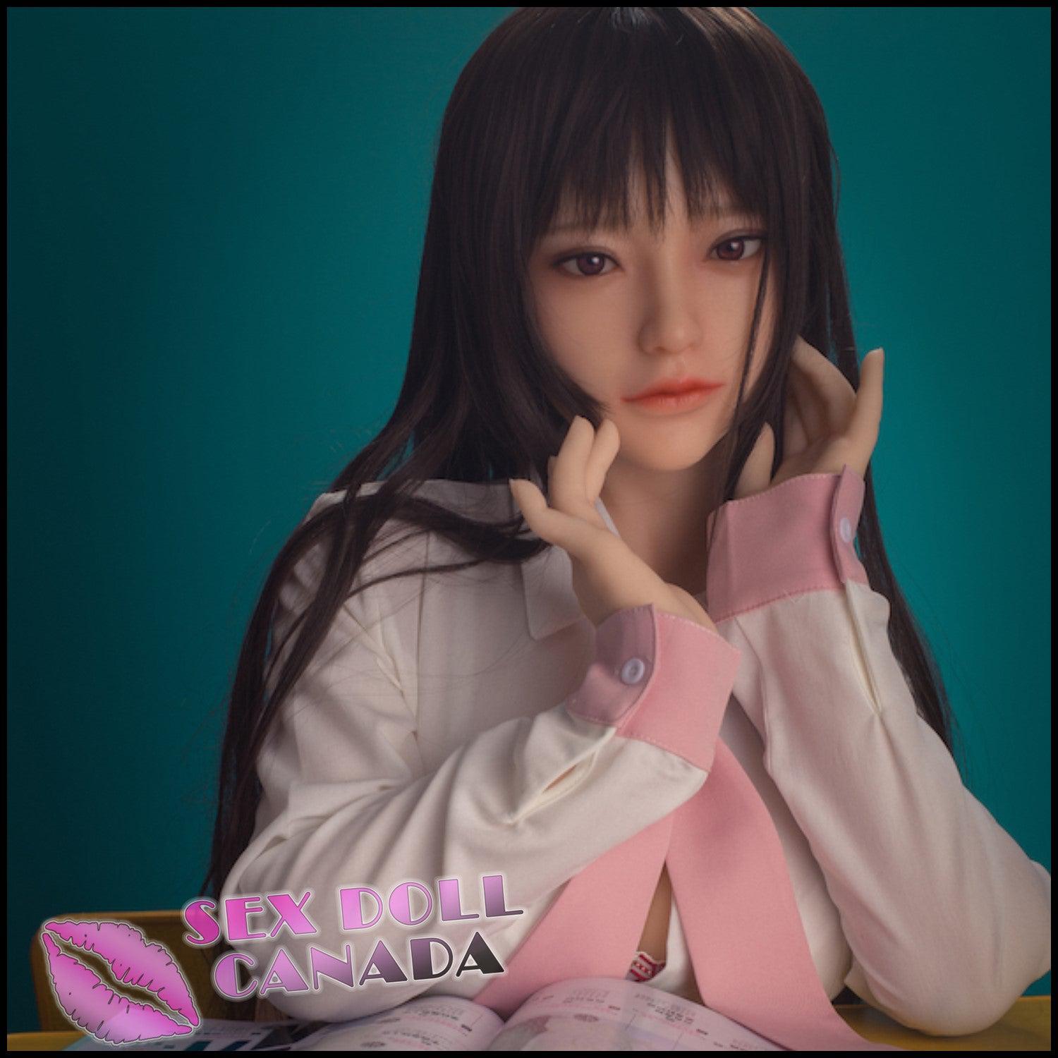 Sanhui Dolls Realistic Sex Doll Tall Long Legs Black Hair Curvy Full Body