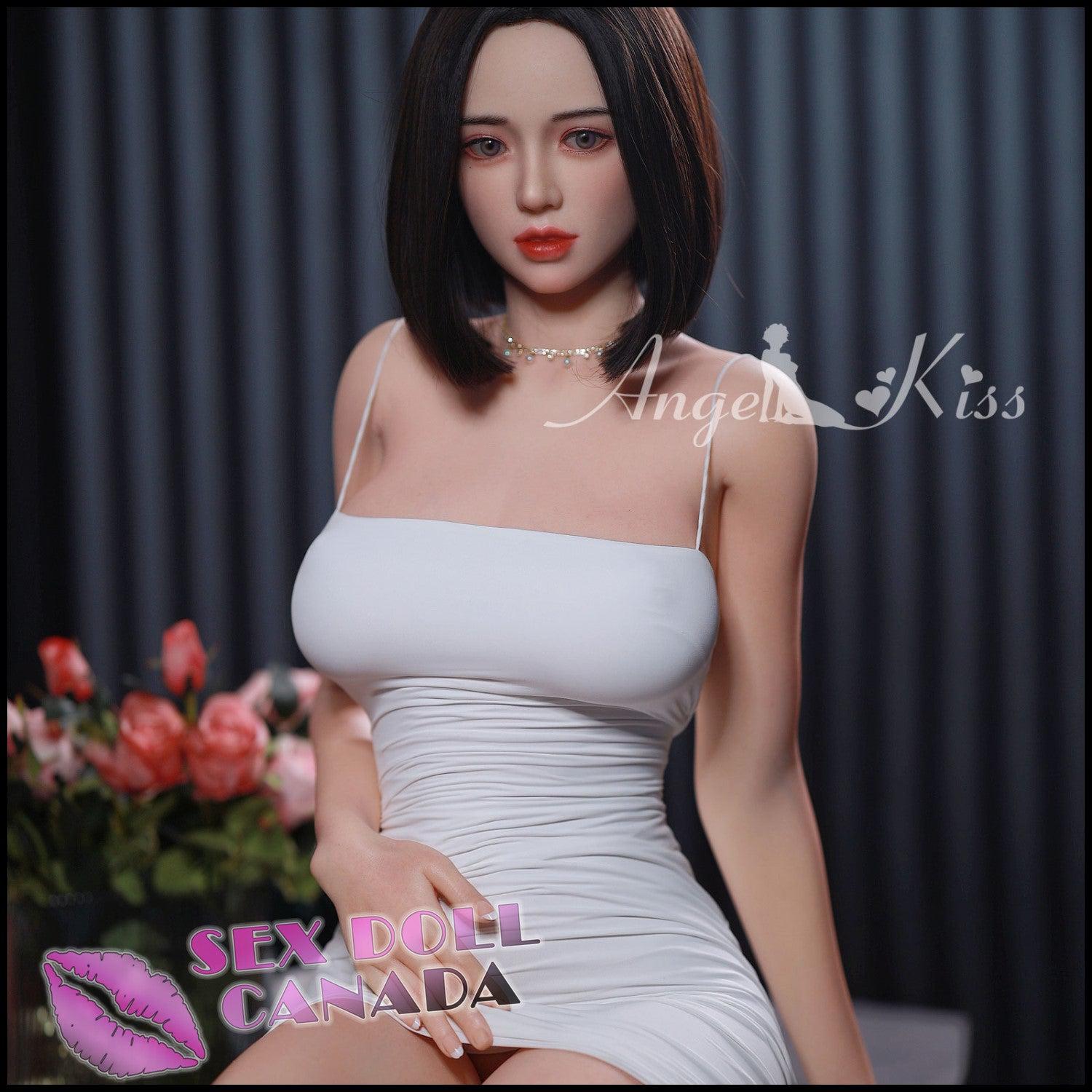 Angel Kiss Realistic Sex Doll Brunette Hair Asian Japanese Chinese Big Ass Butt