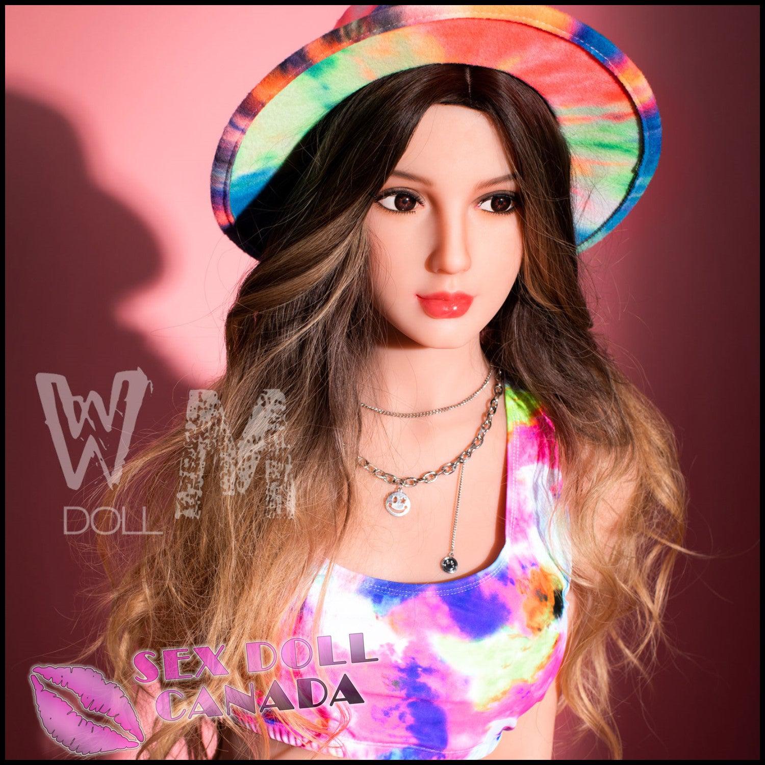 WM Doll Realistic Sex Doll Tall Long Legs Brunette Hair Curvy Full Body