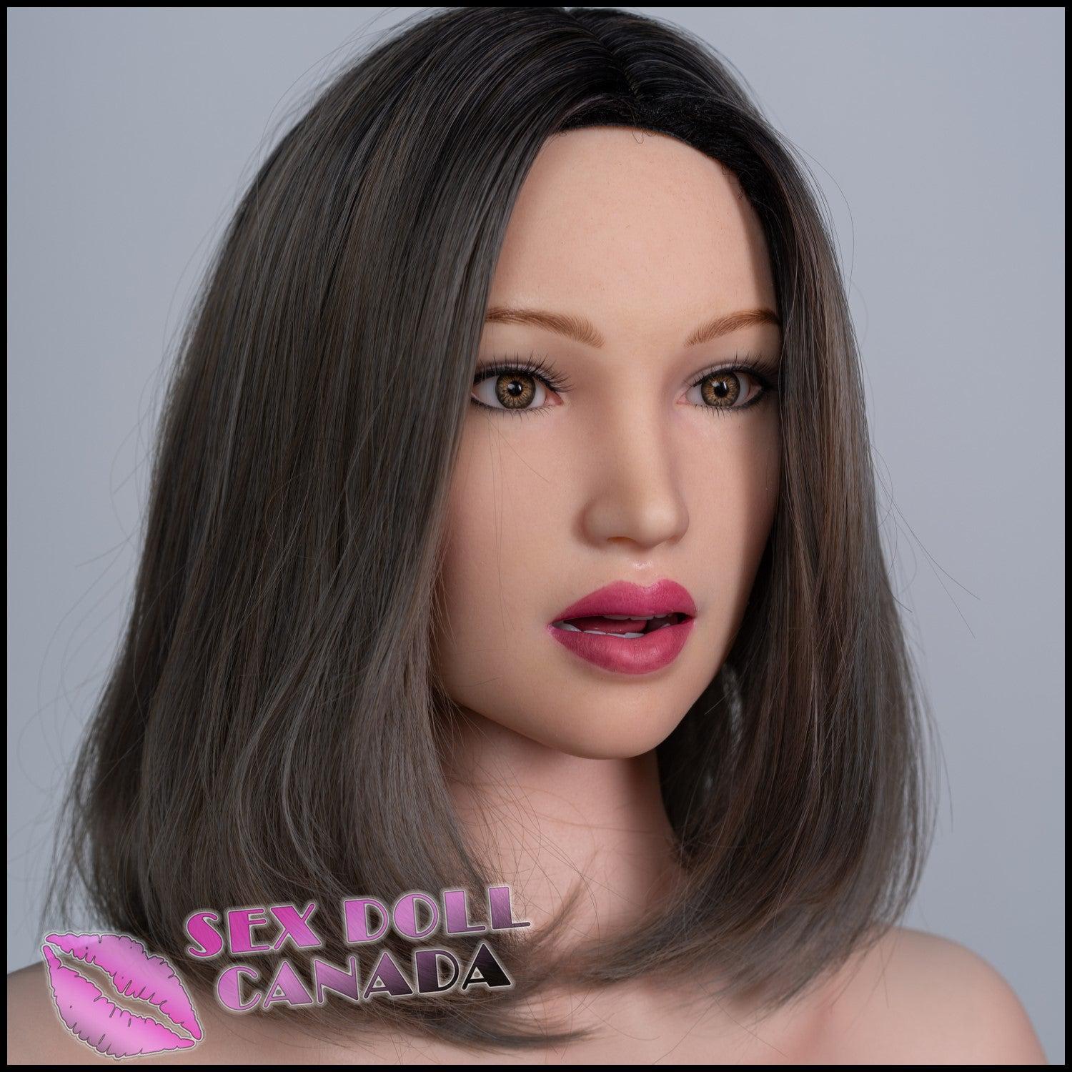 Zelex Realistic Sex Doll Tall Long Legs Brunette Hair Big Tits Breasts