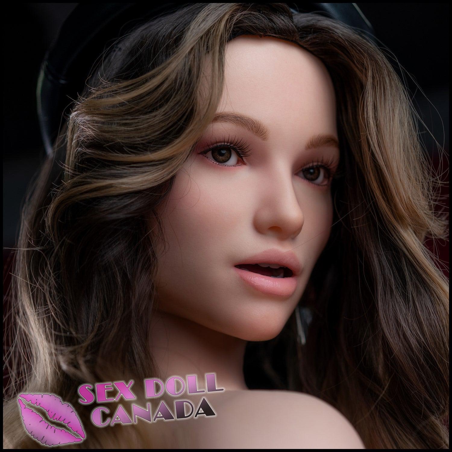 Zelex Realistic Sex Doll Western American Brunette Hair Tall Long Legs