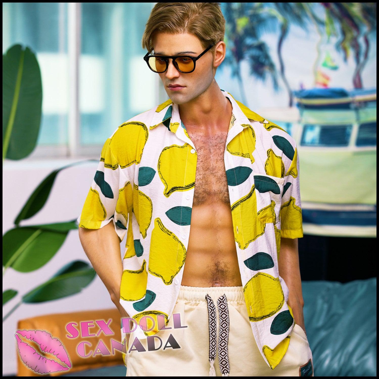 IRONTECH Realistic Sex Doll Blonde Hair Pear Shaped Western American