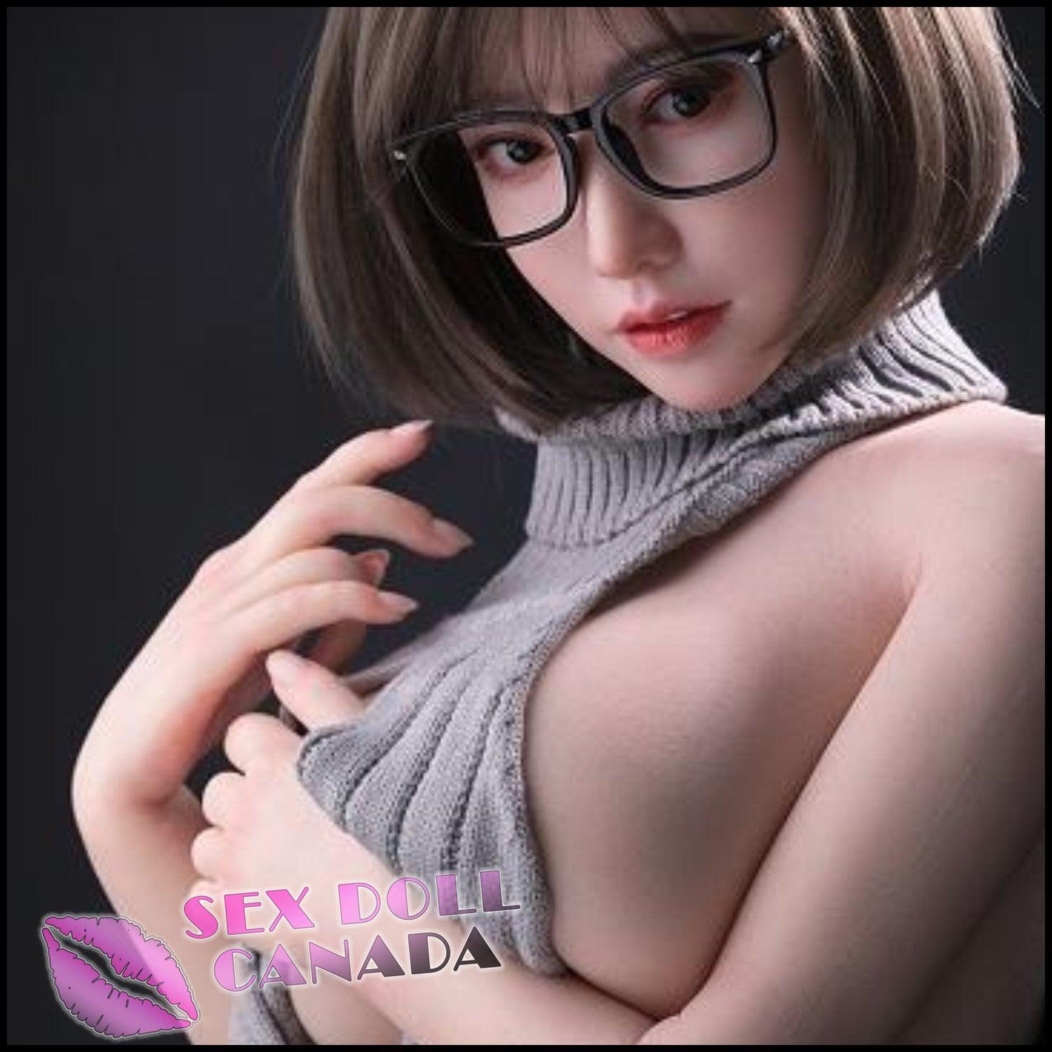 Top Sino (Sino-Doll) Realistic Sex Doll Mini Big Tits Breasts Brunette Hair