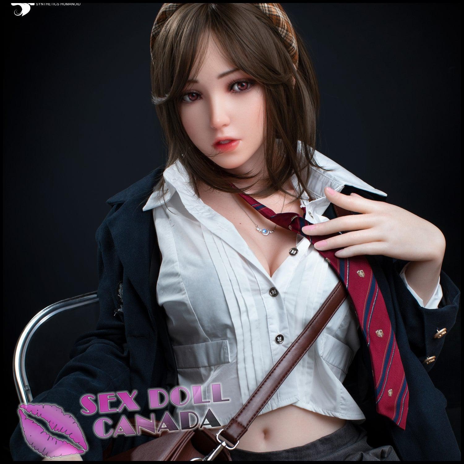 Gynoid Tech Realistic Sex Doll Mini Huge Tits Boobs Brunette Hair