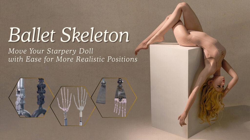 Starpery Ballet Skeleton: Advanced Posing & Gear Skeleton