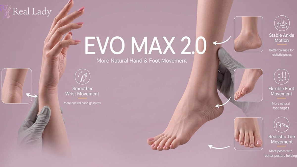 Real Lady EVO Max 2.0 Skeleton: The Next Step in Realistic Sex Doll Movement