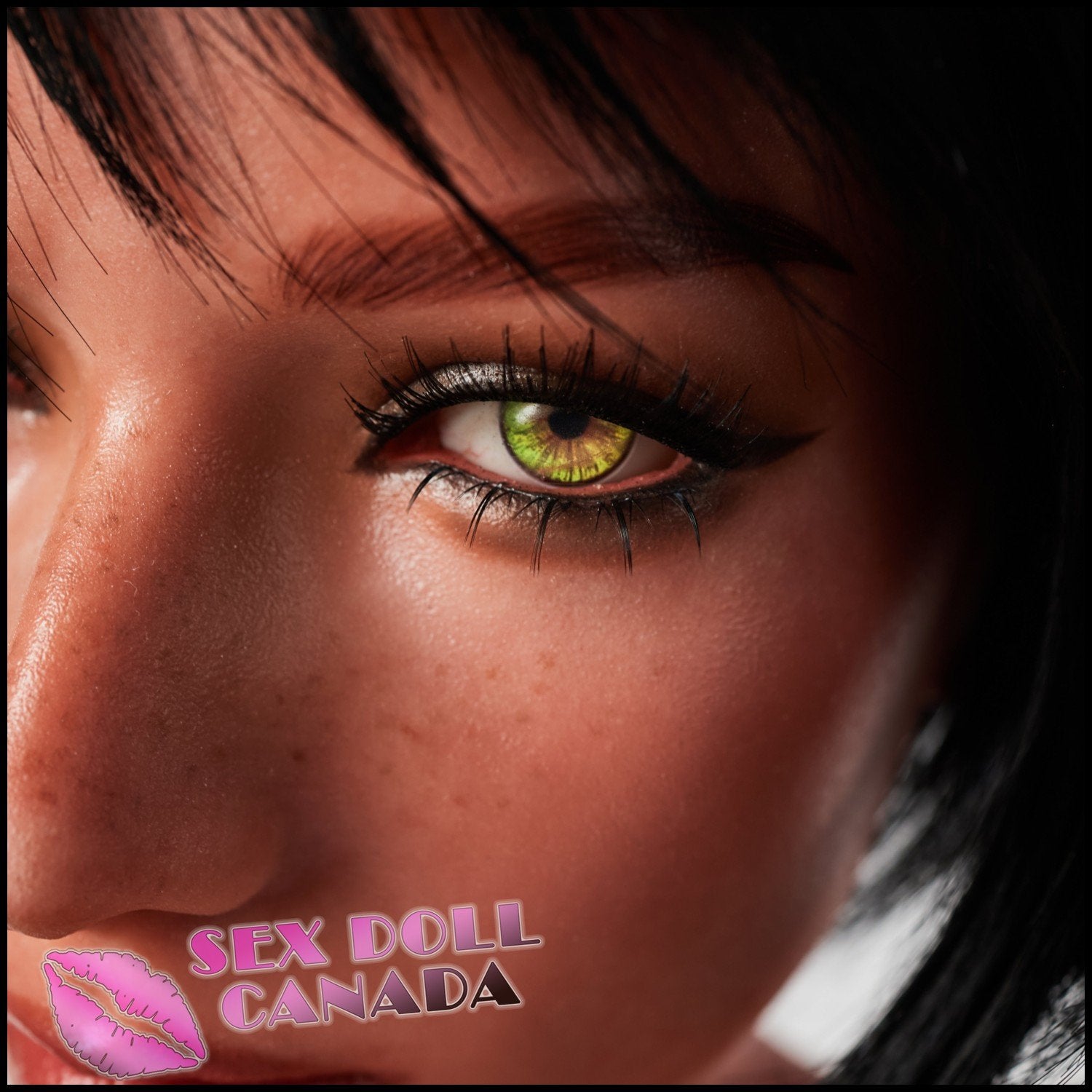 Climax Doll Realistic Sex Doll Latina Brazilian Black Ebony African Black Hair