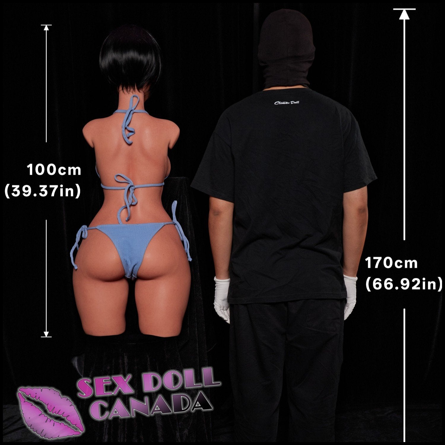Climax Doll Realistic Sex Doll Mini Western American Big Tits Breasts