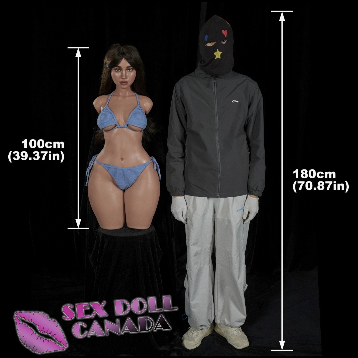 Climax Doll Realistic Sex Doll Latina Brazilian Mini Black Hair