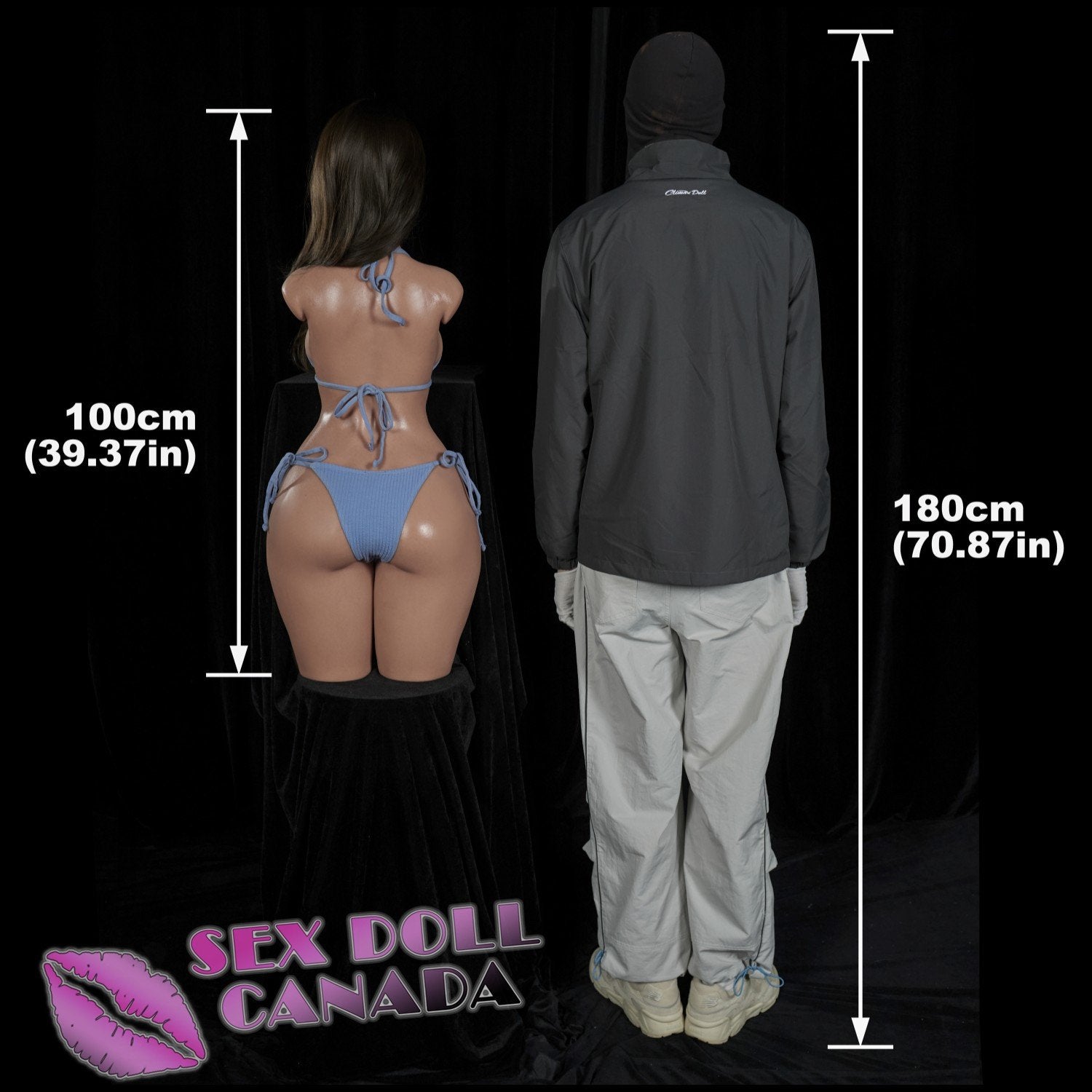Climax Doll Realistic Sex Doll Mini Asian Japanese Chinese Black Hair