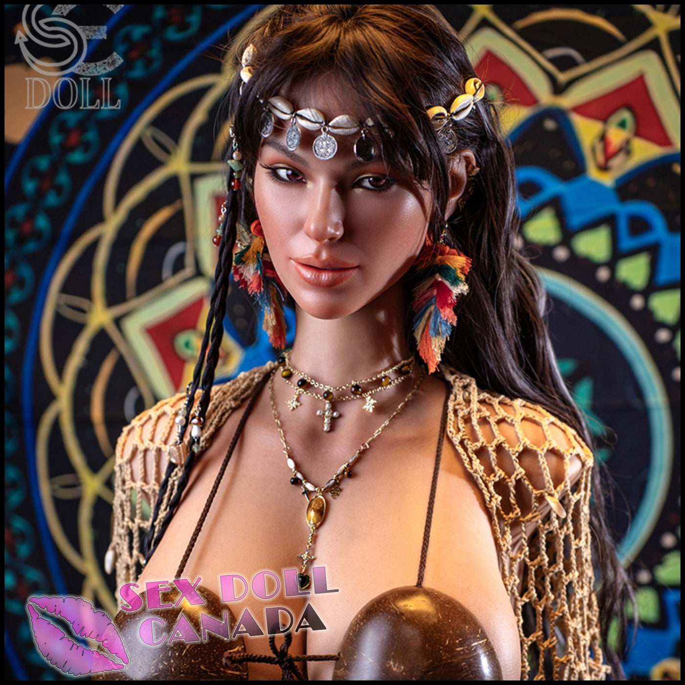 111 (3'8") G-Cup Aria Knox Torso (Head #157SO) Full Silicone - SE Doll