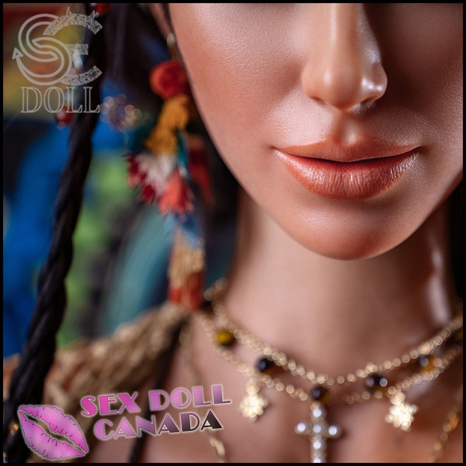 SE Doll Realistic Sex Doll Latina Brazilian Brunette Hair Mini
