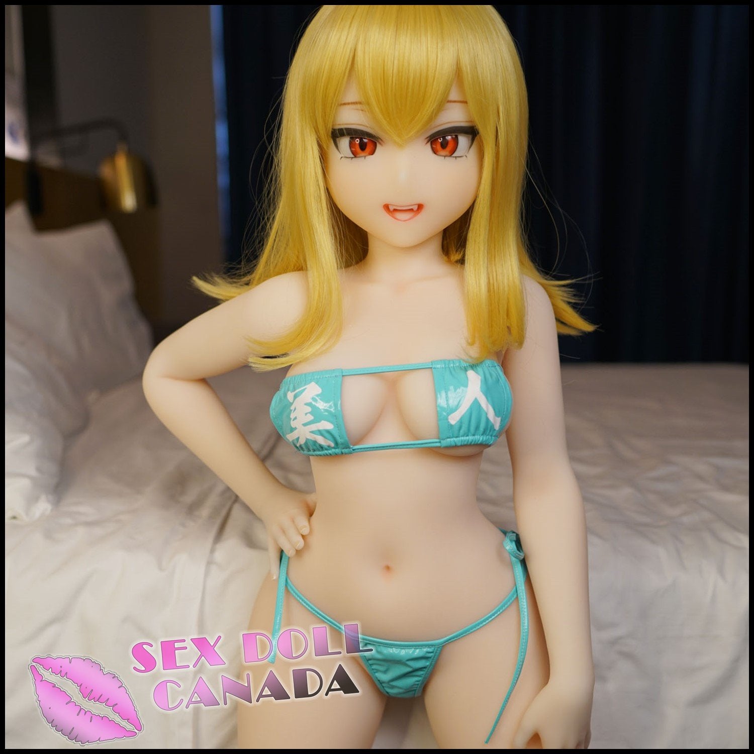 IROKEBIJIN Realistic Sex Doll Small Waist Cartoon Hentai Anime Blonde Hair