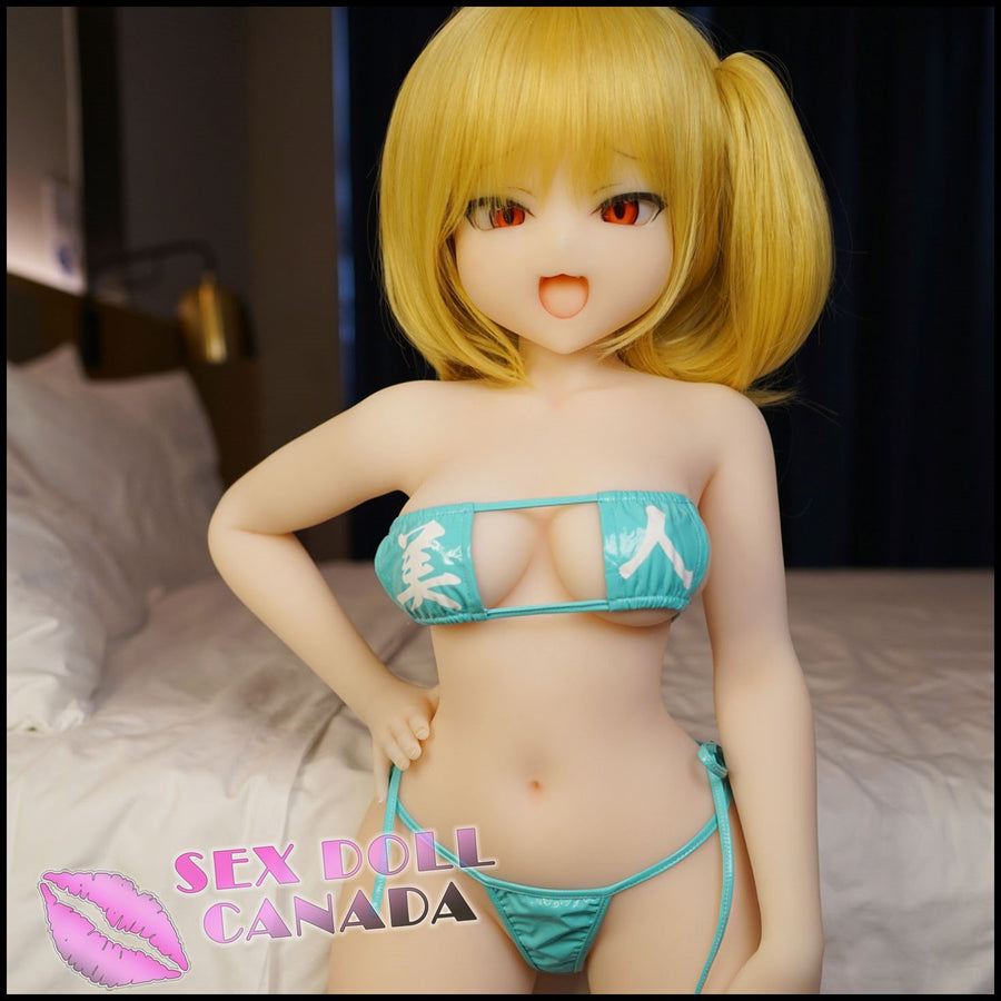 IROKEBIJIN Realistic Sex Doll Blonde Hair Small Waist Mini