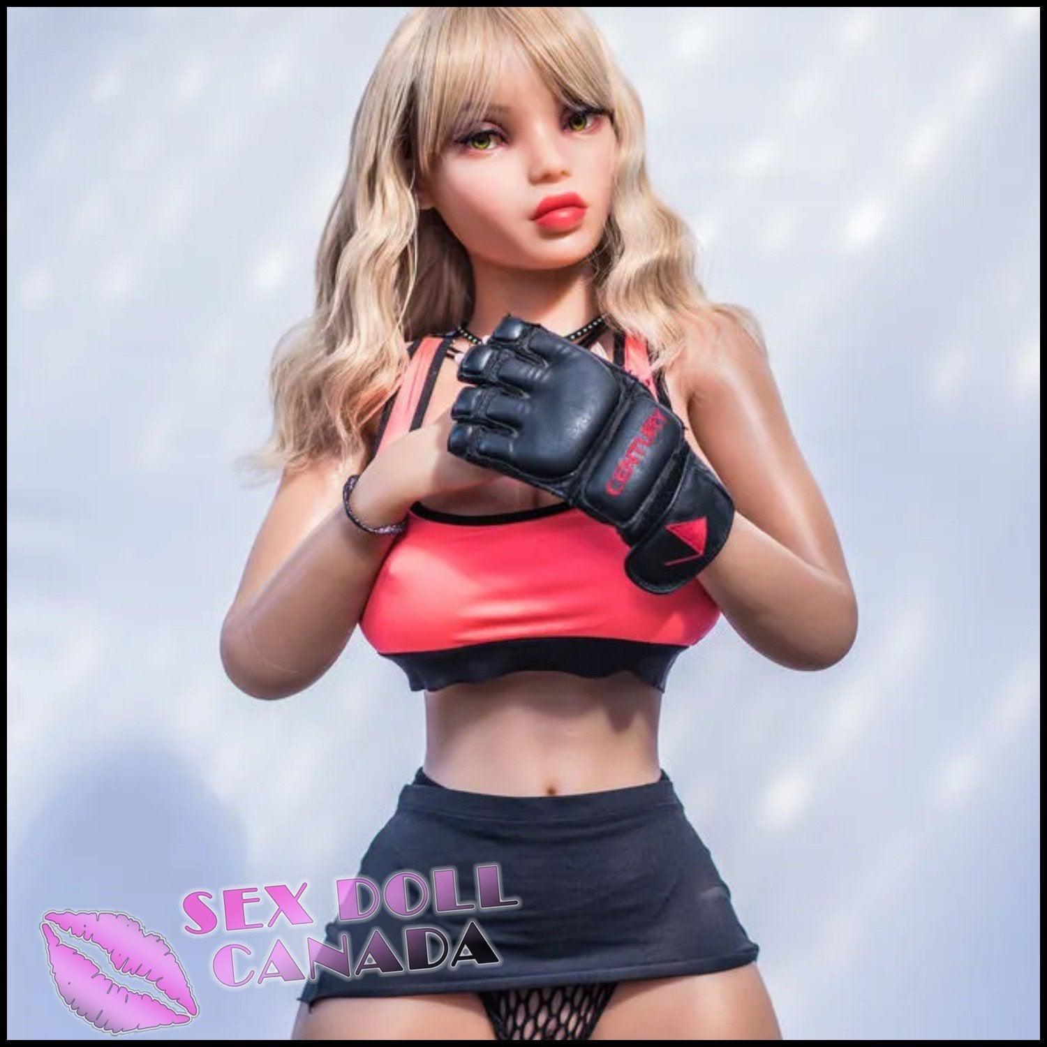 SM Realistic Sex Doll Blonde Hair Elf Fantasy Cosplay Small Waist