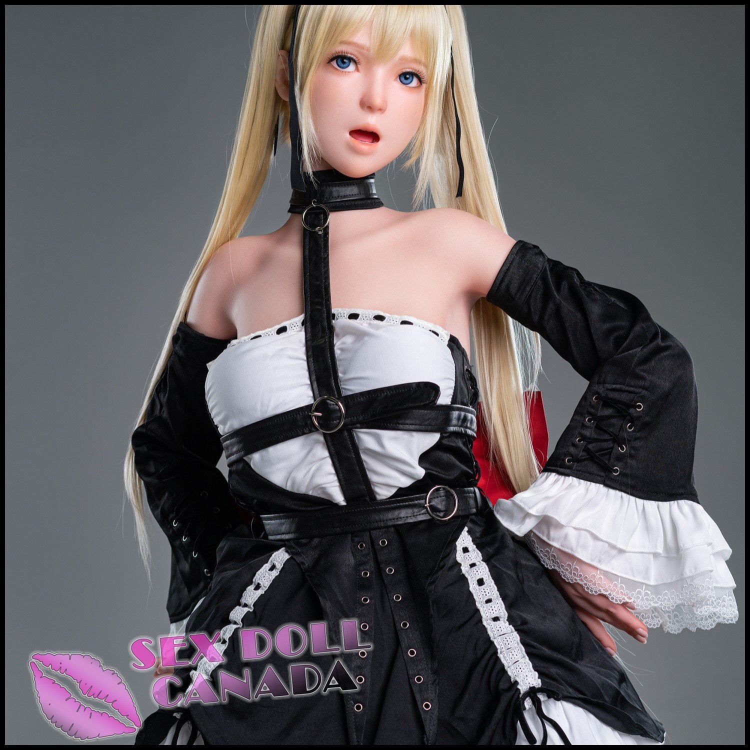 Zelex Realistic Sex Doll Blonde Hair Short Petite Small Tits Boobs