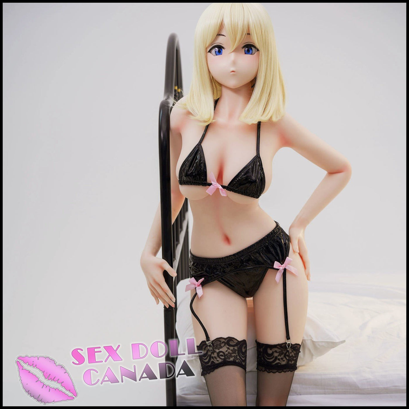 IN-STOCK - 148 (4'10") F-Cup Shiori Blonde HSS - Hyper Soft Silicone - Full Silicone - IROKEBIJIN - X1