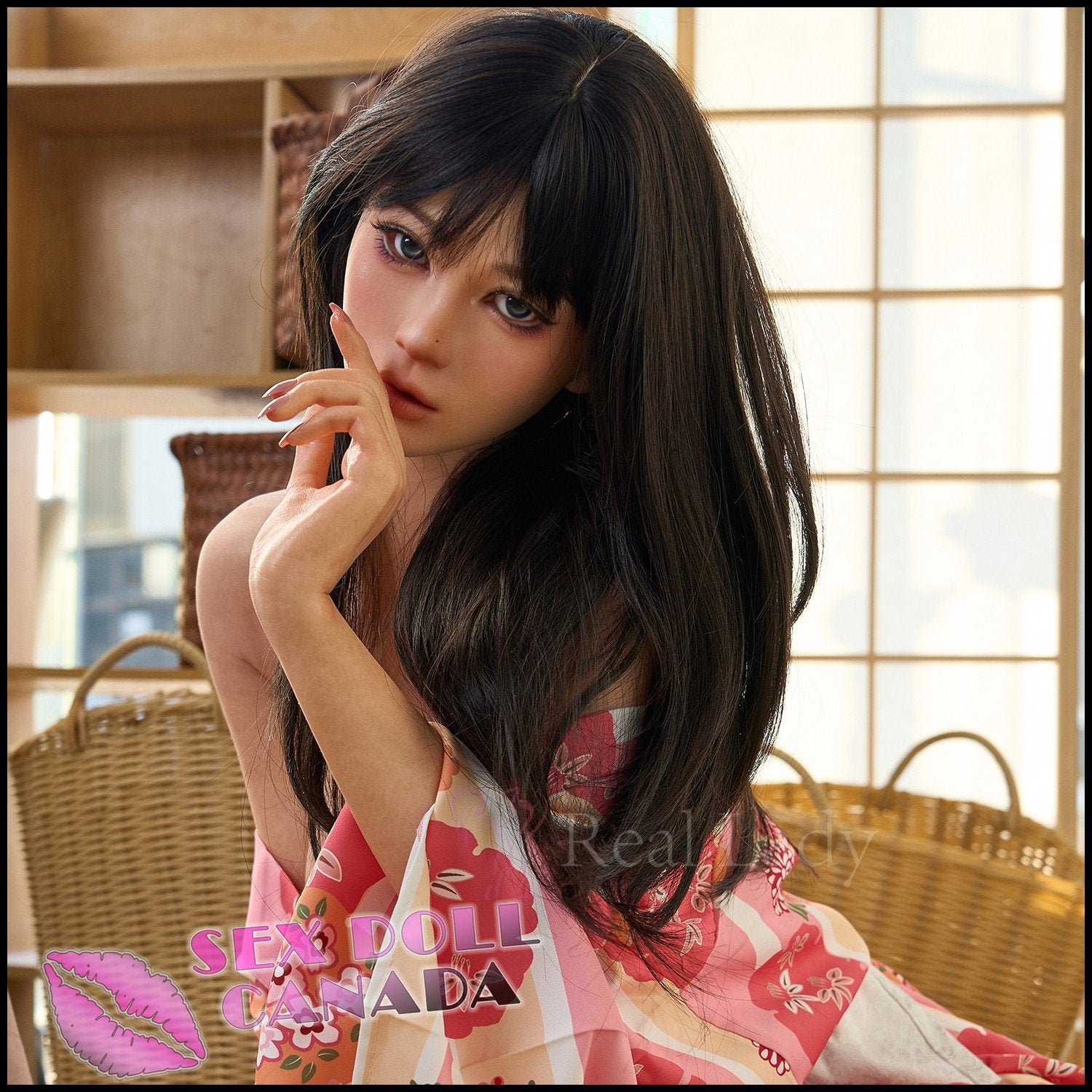 Real Lady Realistic Sex Doll (Sticker) New Thick Thighs Huge Tits Boobs