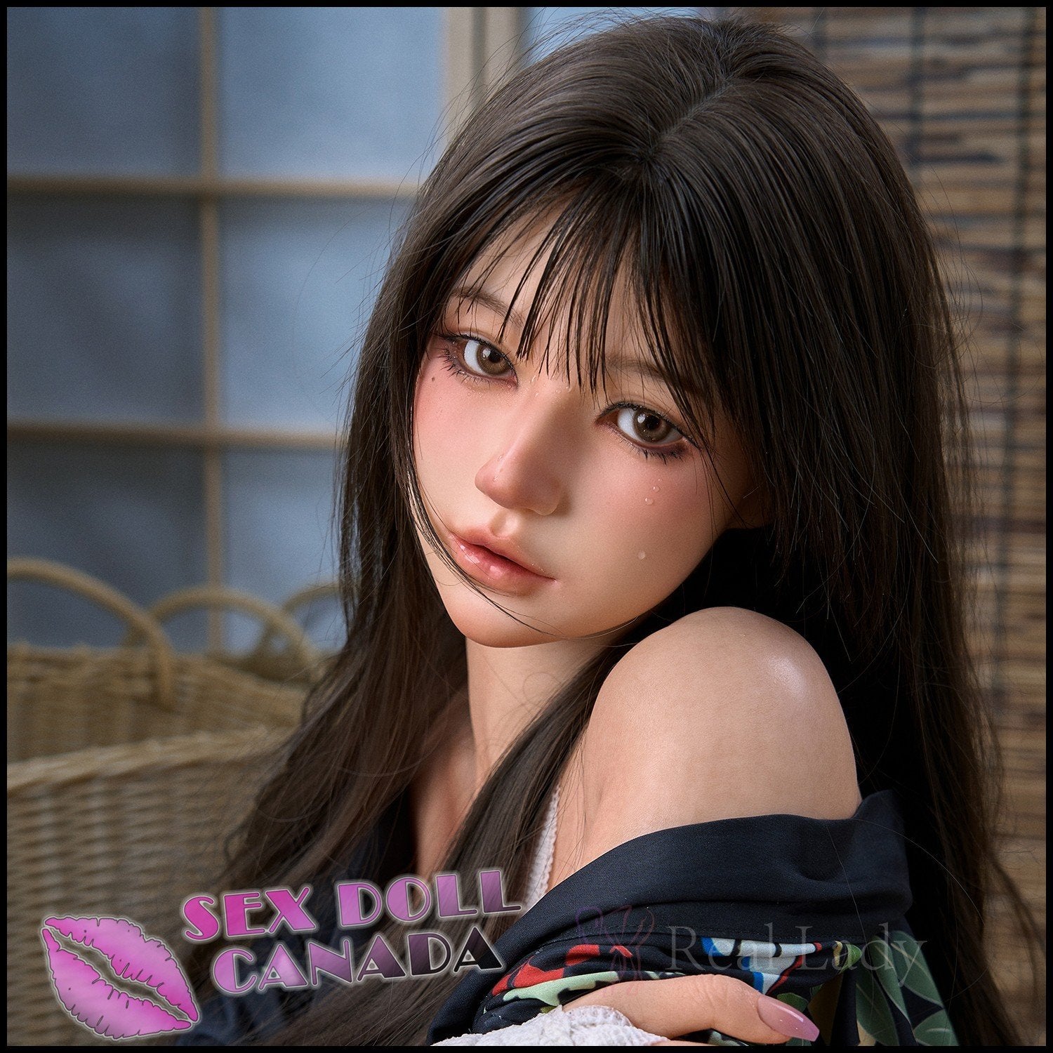 Real Lady Realistic Sex Doll Sleeping Closed Eyes Huge Tits Boobs Short Petite