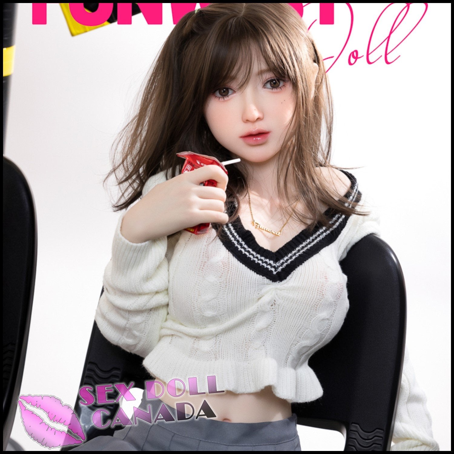 FunWestDoll Realistic Sex Doll Small Waist Asian Japanese Chinese Big Tits Breasts