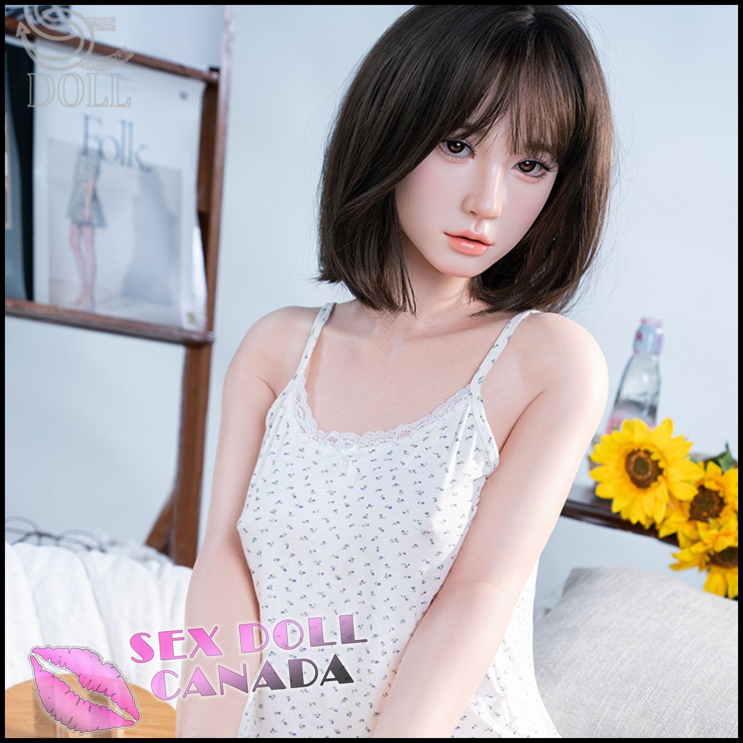 SE Doll Realistic Sex Doll Black Hair Asian Japanese Chinese Short Petite