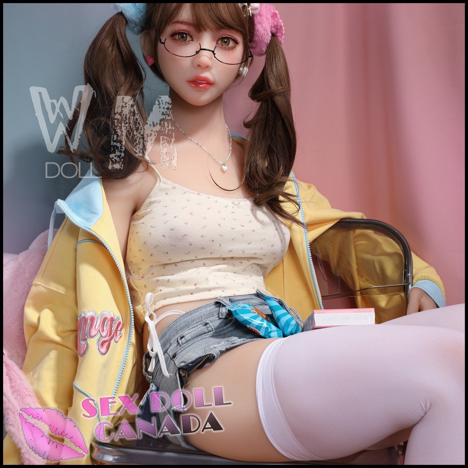 WM Doll Realistic Sex Doll Big Tits Breasts Asian Japanese Chinese Brunette Hair