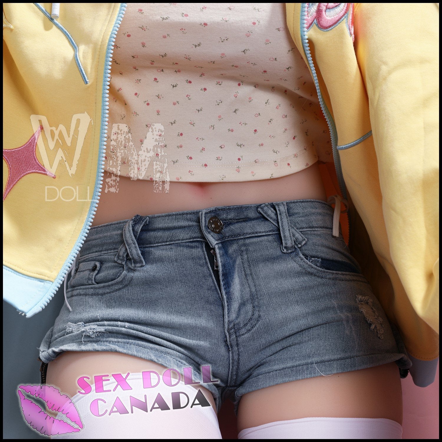 WM Doll Realistic Sex Doll Brunette Hair Asian Japanese Chinese Big Tits Breasts